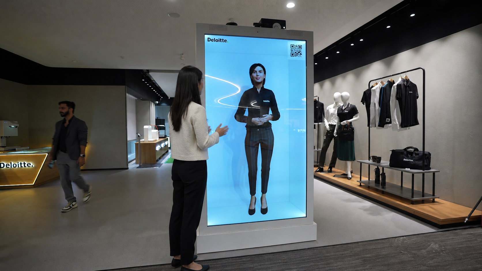 Retail Experience Center with AI and Interactive Technology